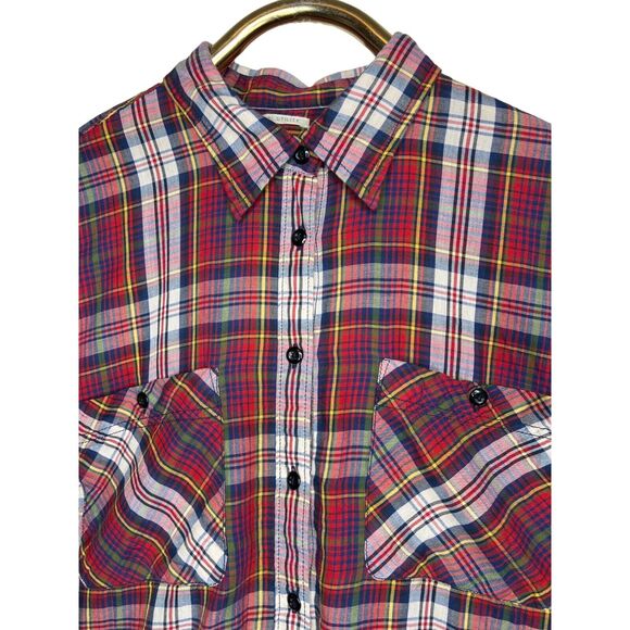 Ralph Lauren Denim & Supply  Size XL Red Plaid Button Up Shirt Long Sleeve RL - Picture 3 of 7